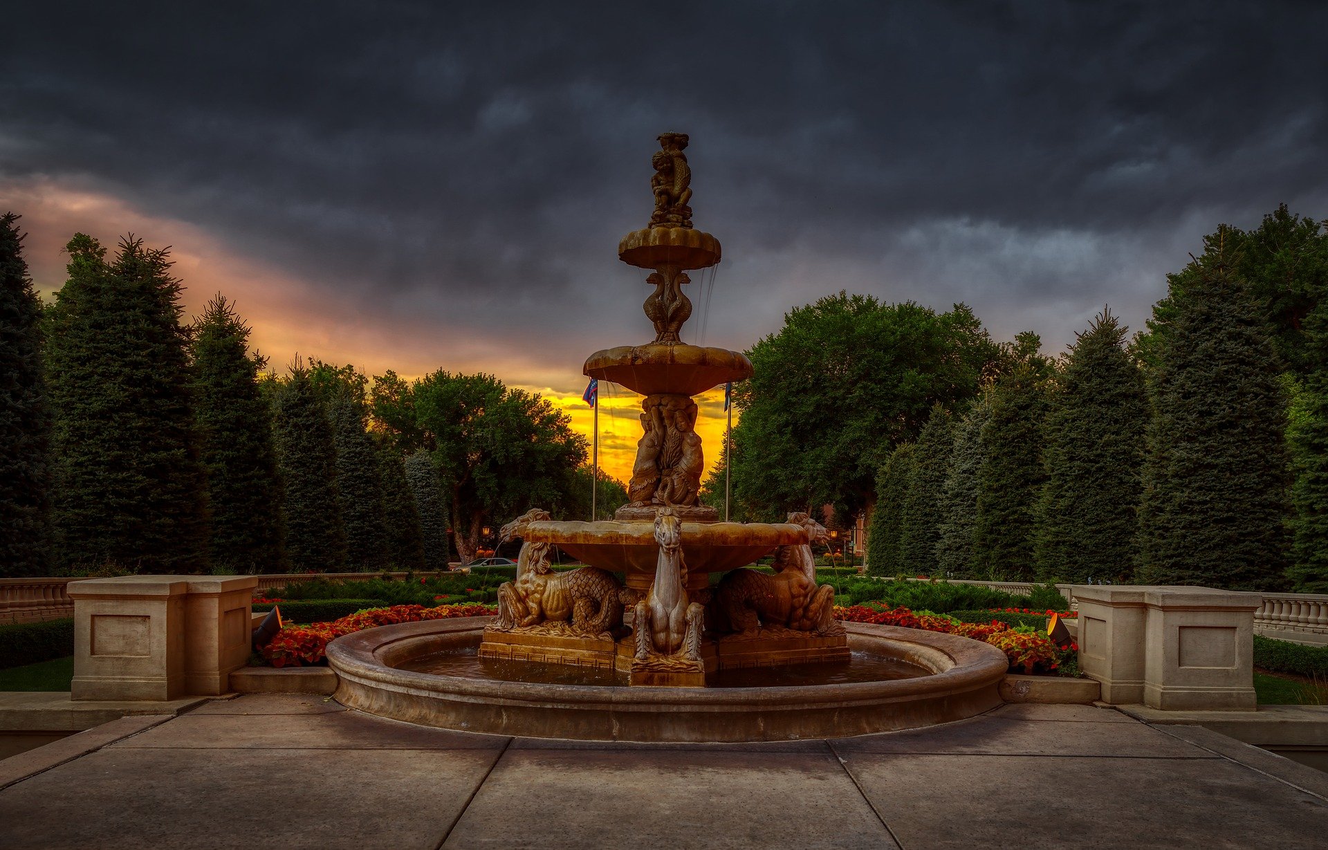 Colorado Springs Water Fountain