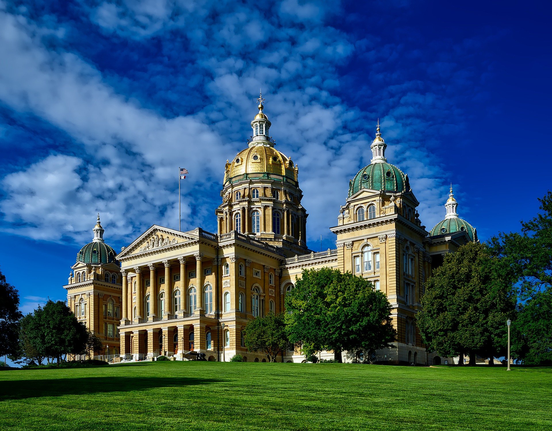 Des Moines Capitol building